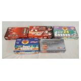 1077	LOT OF FOUR NASCAR ACTION COLLECTABLES/RACING CHAMPIONS 1:64 SCALE MODEL TRUCKS PLUS A SET OF 1