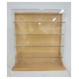 1090	DISPLAY CASE FOR MODEL CARS. 25 IN X 20 3/4 IN, 7 1/2 IN DEEP 