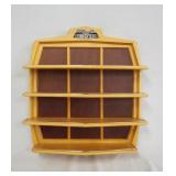 1094	CLASSIC CARS OF THE 60S DISPLAY SHELF FOR MODEL CARS.  APP 19 1/2 IN X 17 3/4 IN 4 IN DEEP