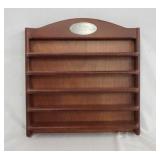 1095	THE GREATEST AUTOMOBILES OF THE WORLD DISPLAY SHELF FOR MODEL CARS. 15 1/2 IN X 16 IN, 3 1/2 IN