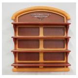 1097	THE CLASSIC CARS OF THE FIFTEES DISPLAY SHELF FOR MODEL CARS. 20 IN X 19 1/2 IN, 5 IN DEEP