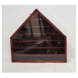 1099	DISPLAY CASE W/ KEY. 26 1/2 IN X 28 IN, 4 IN DEEP. 
