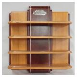 1108	THE WORLDS GREATEST LUXURY CARS DISPLAY SHELF. APP. 20 IN X 18 1/2 IN, 5 IN DEEP. 