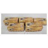 1131	LOT OF FIVE LIMITED EDITION 1:24 SCALE ACTION COLLECTABLES RACE FANS NASCAR MODEL CARS, EACH CO