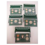 1194	5 UNITED STATES MINT PROOF SETS 1994-1998
