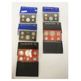 1200	5 UNITED STATES MINT PROOF SETS 1970-1974