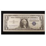 1221	1 ONE DOLLAR SILVER CERTIFICATE 1957A