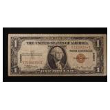 1228	1 ONE DOLLAR SILVER CERTIFICATE 1935A HAWAII