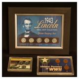 1252	LOT OF LINCOLN CENTS INCLUDING STEEL 1943 ETC