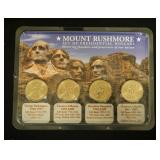 1254	MOUNT RUSHMORE PRESIDENTIAL DOLLAR SET