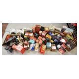 1292	HUGE LOT OF MISC. VINTAGE AVON COLOGNE/PREFUME BOTTLES ETC.  MANY OF WHICH HAVE BOXES. 