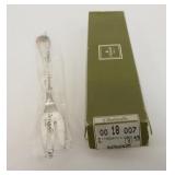 1021	CHRISTOFLE PARIS 1O IN SERVING FORK, UNOPENED, SEALED IN BAGS, NEVER USED IN BOX