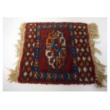 1037	MINATURE ORIENTAL RUG, 12 IN X 13 IN