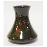 1112	LOUWELSA WELLER HAND PAINTED VASE. 5 5/8 IN H 