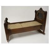 1234	VICTORIAN DOLL BED 24 IN L 17 3/4 IN. 