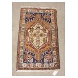 1310	ORIENTAL THROW RUG, 3 FT X 1 FT 9 IN