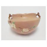 1009	ROSEVILLE APPLE BLOSSOM PINK HANGING POT, 6 IN HIGH