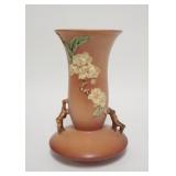 1018	ROSEVILLE PINK APPLE BLOSSOM VASE, 388-10, 9 3/4 IN HIGH