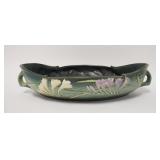 1049	ROSEVILLE FREESIA GREEN CENTER BOWL, 16 IN WIDE