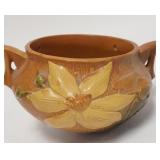 1059	ROSEVILLE CLEMATIS HANGING POT, BROWN, 5 IN HIGH