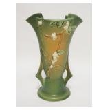 1064	ROSEVILLE SNOWBERRY LARGE VASE, GREEN, 12 1/2 IN HIGH