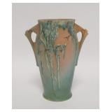 1068	ROSEVILLE MOSS VASE, 8 1/2 IN HIGH