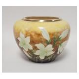 1078	SIGNED HAND PAINTED BOWL, MANDEVILLE, 6 1/4 IN HIGH