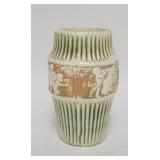 1101	ROSEVILLE DONATELLO VASE, 8 IN HIGH