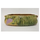 1118	ROSEVILLE WISTERIA LOW OBLONG BOWL, 12 IN ACROSS THE HANDLES