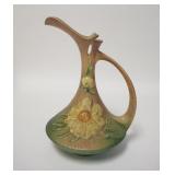 1128	ROSEVILLE PEONY EWER, 10 1/2 IN HIGH