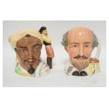 1007	2 ROYAL DALTON SHAKESPEAREAN COLLECTION LARGE TOBIES; OTHELLO & WILLIAM SHAKESPEAR. APP. 7 IN H