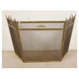 1137	BRASS FIRE SCREEN 53 IN X 31 IN 