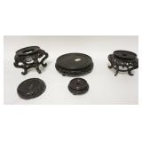 1163	GROUP OF 5 ASIAN STANDS