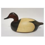 1201	DUCK DECOY STAMPED WILDFLOWER WOOD 16 IN 
