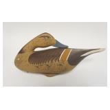 1210	WOOD DUCK DEOCY SIGNED DAVID WALKER 16 IN