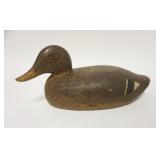 1213	HAND PAINTED WOOD DUCK DECOY, 12 IN 