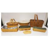 1246	6 LONGABERGER BASKETS