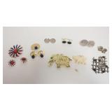 1333	JEWELRY LOT W/PENDANTS, CUFFLINKS, ETC