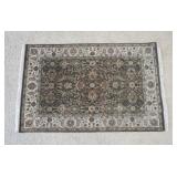 1027	SMALL AREA RUG, BEIGE TONES, 3 FT 11 IN X 6 FT