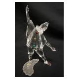 1078	SWAROVSKI CLOWN FIGURE, 8 IN HIGH