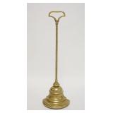 1095	BRASS OVER IRON DOORSTOP, TWIST HANDLE, 16 IN HIGH