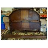 1153	WALNUT FULL SIZED BED