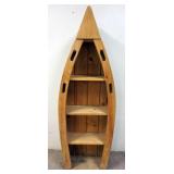 1163	SHELF IN THE FORM OF A BOAT, 61 IN X 20 1/2 IN X 8 1/2 IN