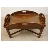 1184	HARDEN CHERRY BUTLERS TABLE, SOME DISCOLORATION ON TOP