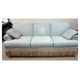1188	ETHAN ALLEN SOFA, FADING TO UPHOLSTRY. 90 IN X 37 IN