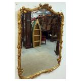 1200	FRIEDMAN BROS GOLD BEVELED MIRRO, 52 IN X 38 IN