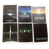 1005	LOT OF SIX MOVIE PRESS KITS, LOT INCLUDES CLOSE ENCOUNTERS OF THE THIRD KIND WHICH CONTAINS 18 