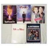 1017	LOT OF FIVE MOVIE PRESS KITS. LOT INCLUDES, DEATH BECOMES HER; CONTAINS 9 STILLS PRODUCTION INF