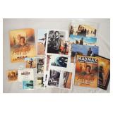 1019	LOT OF MAD MAX; BEYOND THE THUNDERDOME FILM MEMORBILA. LOT INCLUDES A PRESS KIT WHICH CONTAINS 