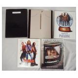 1025	LOT OF FIVE MOVIE PRESS KITS. LOT INCLUDES; THERE